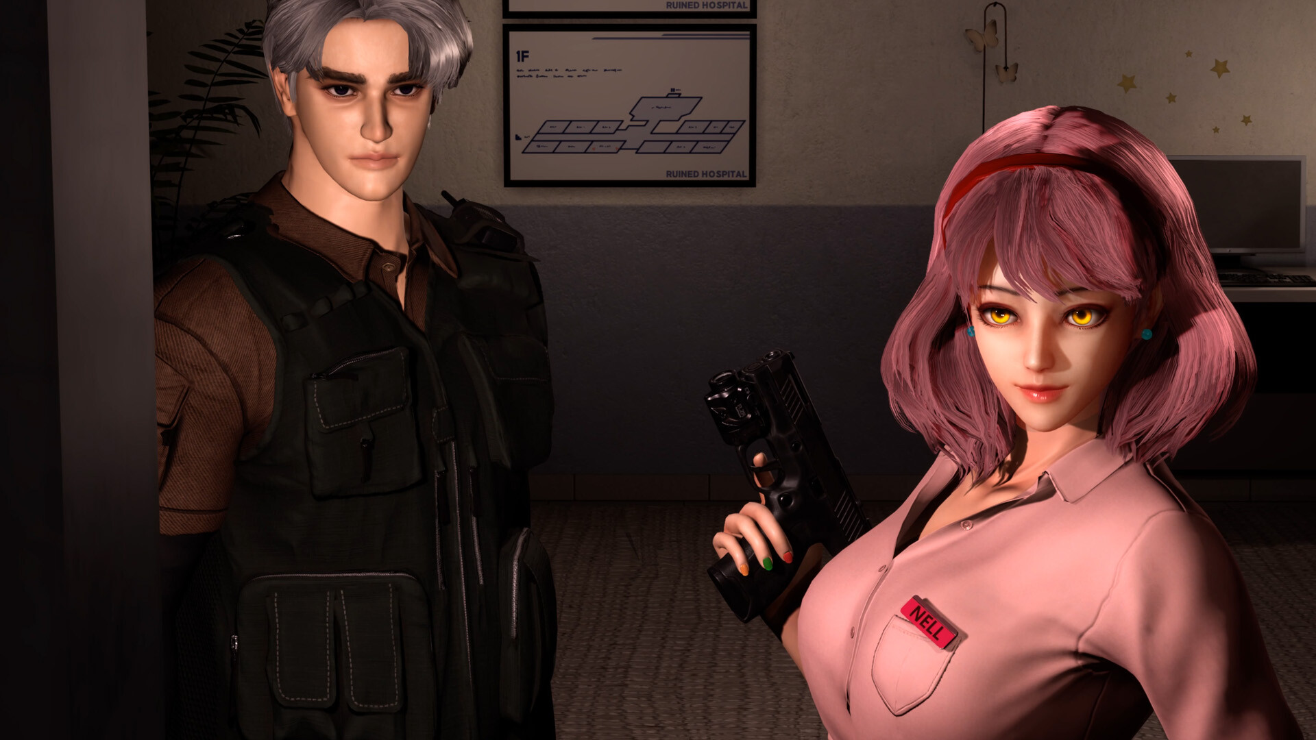 [电脑] 【PC/3D/AVG/中文】毁了的护士 Ruined Nurse V1.1.5 STEAM官方中文版【4.5G】
