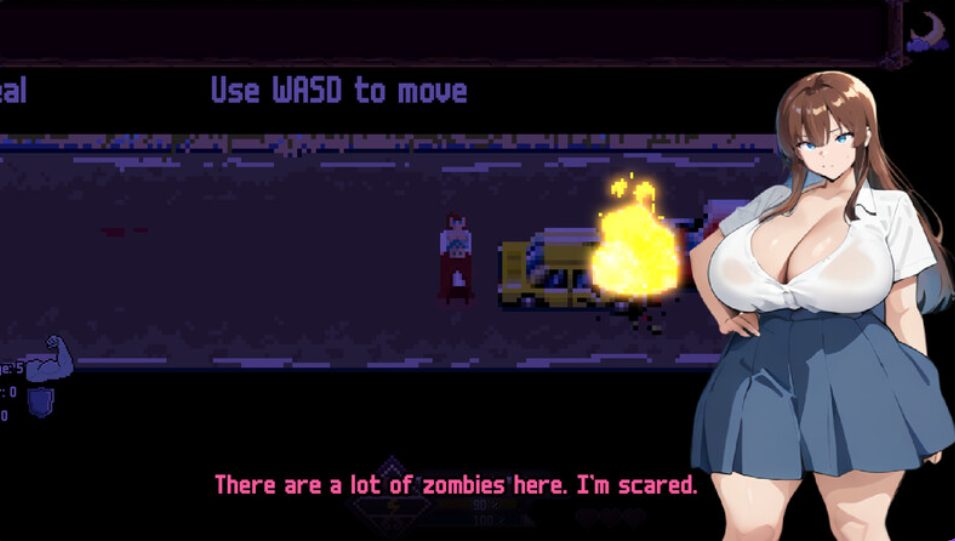 【PC/生肉/肉鸽/ACT游戏/730M】丧尸末日：NTR 危机（ZOMBIE NTR APOCALYPSE） Ver1.1 生肉步兵版+肉鸽ACT游戏+730M