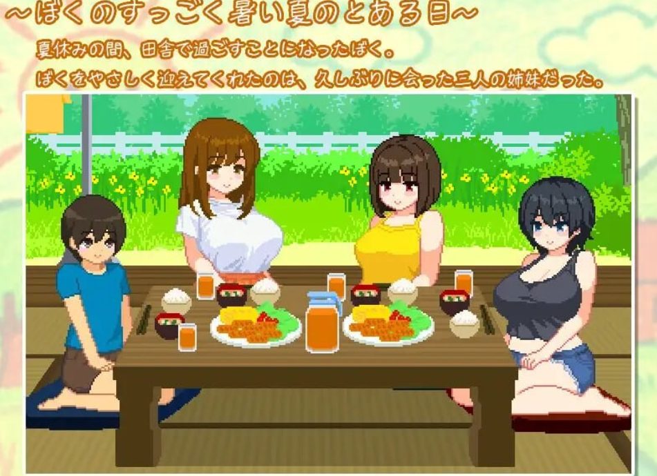【PC/官中/日式/SLG游戏/350M】与夏日姐姐们的甜蜜时光（ぼくと夏のおねえちゃん達） Ver1.0.2 官中步兵版+全回想存档+日式SLG游戏+350M